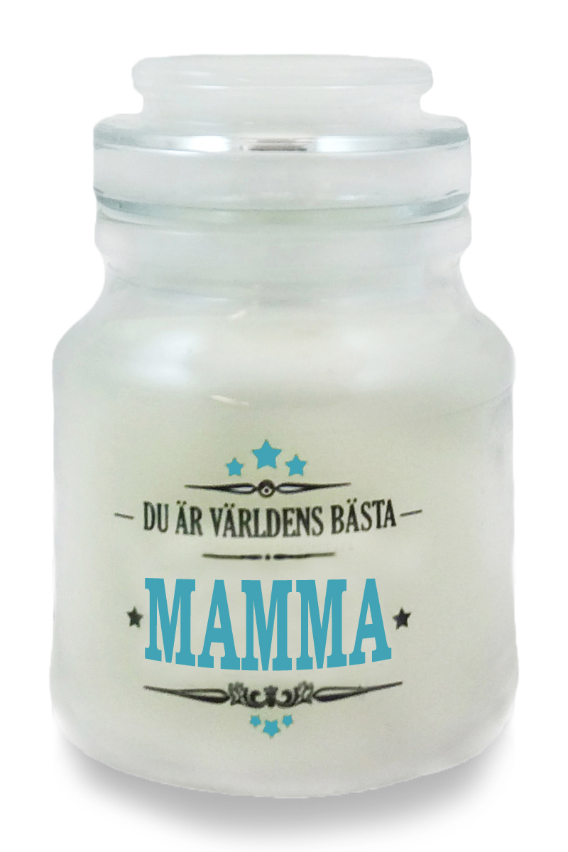 Världens bästa mamma - Budskapsljus